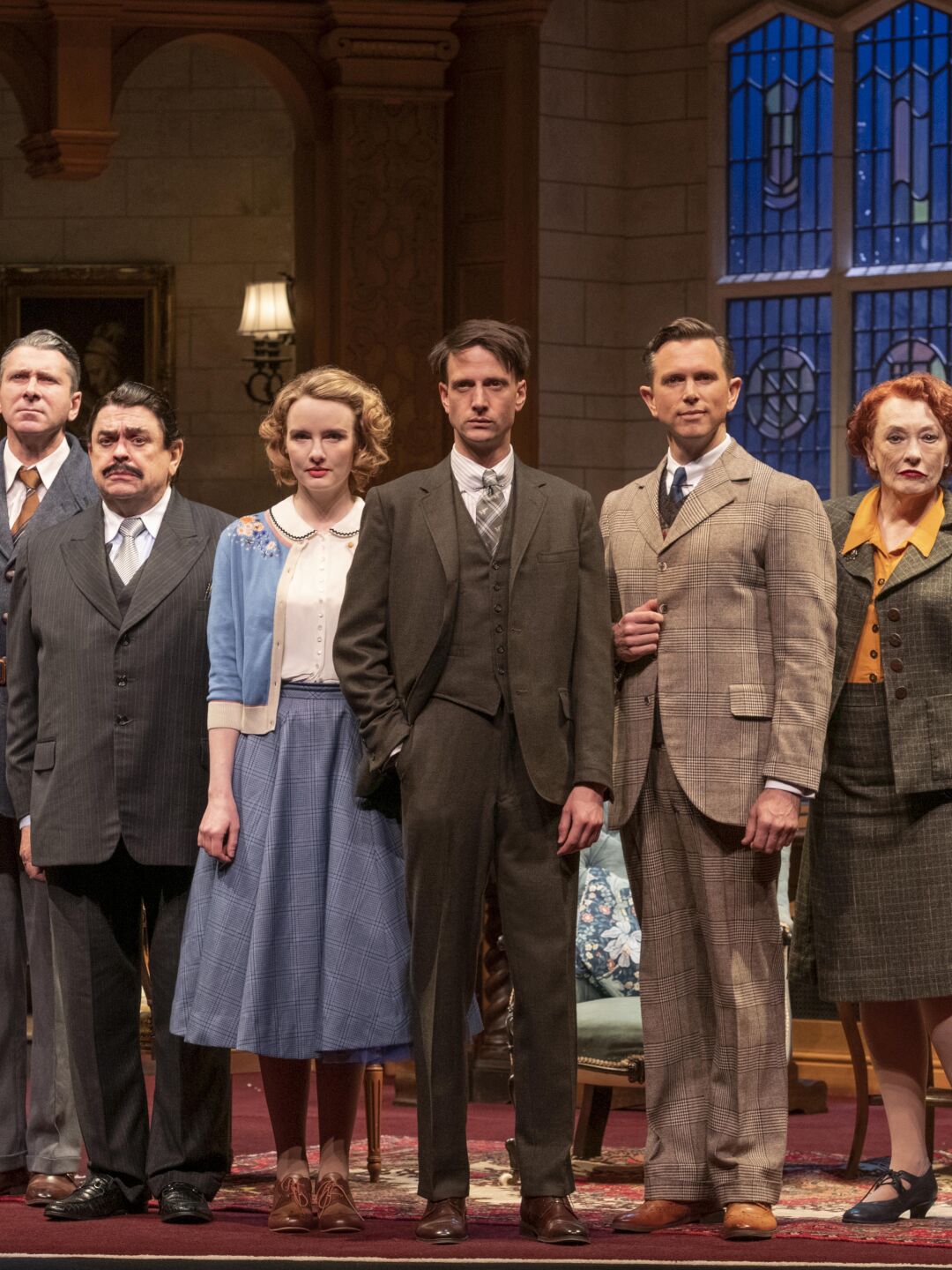 The 2022 Australian Cast of The Mousetrap. Photography by Brian Geach 
