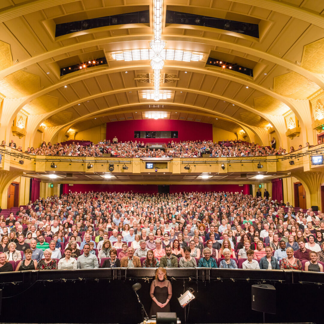 Full house at the empire theatre