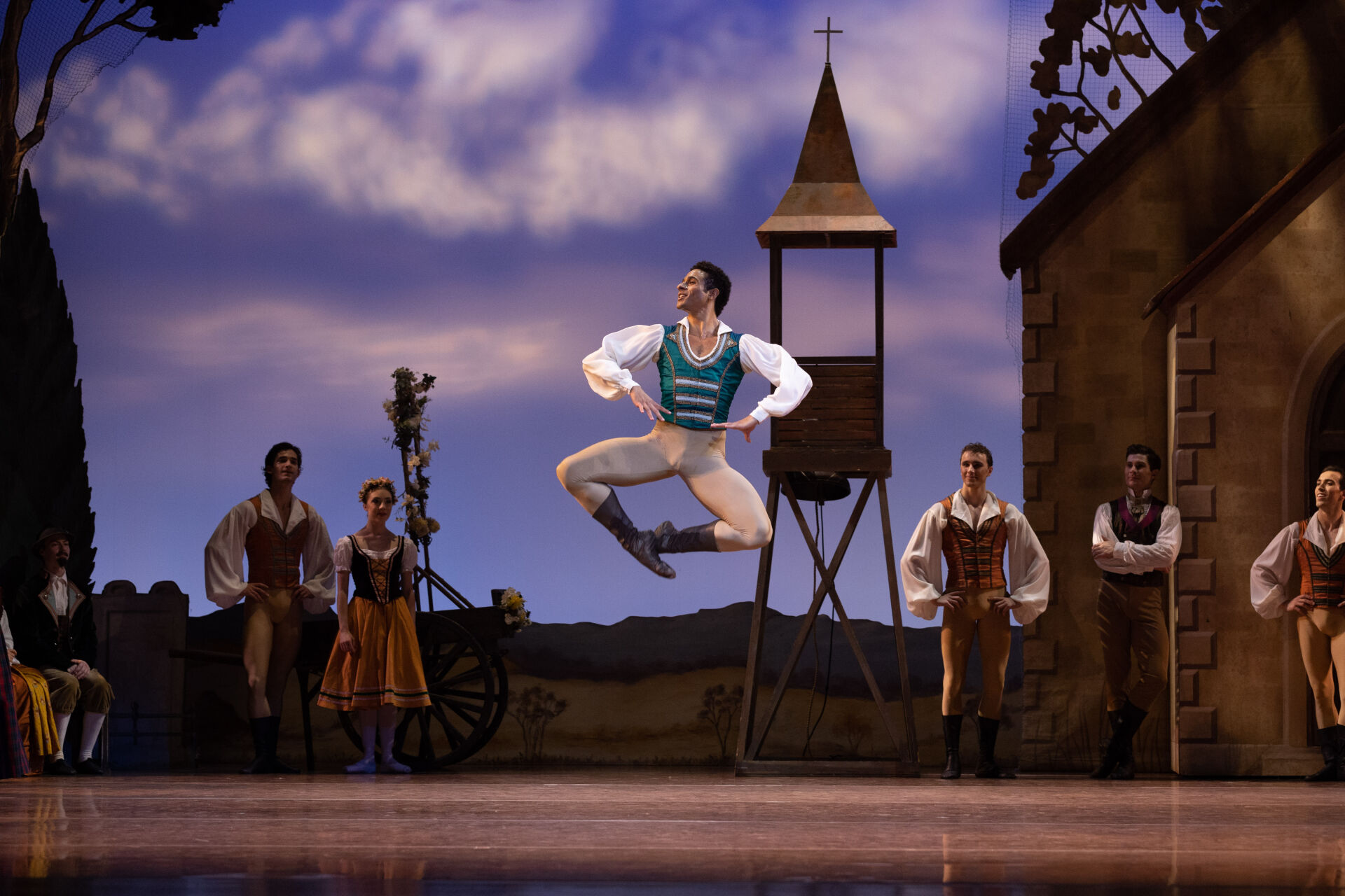 Queensland Ballet performing Coppélia. Photography by David Kelly.