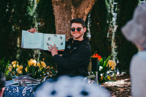 Storytime Under the Magnolia