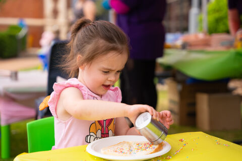 Rainbow Fruit/Fairy Bread Station